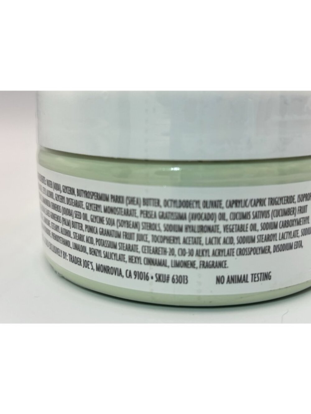 Trader Joe's Cucumber Avocado Body Butter 8 oz New Sealed Discontinued - Picture 4 of 5